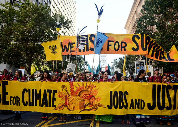 Rise for Climate march in San Francisco by Sunshine Velasco -Survival Media Agency