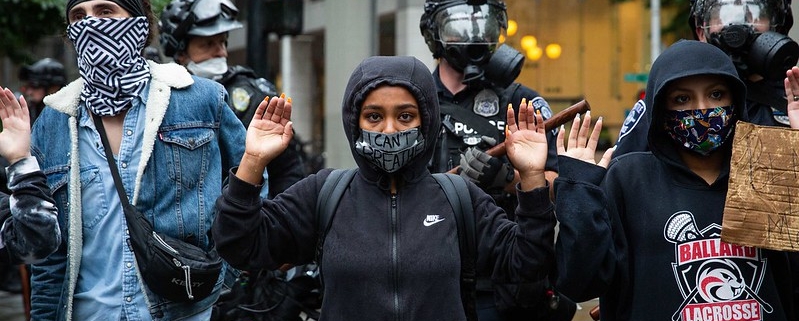 Seattle Black Lives Matter protest by Kelly Kline