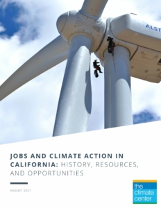 Jobs and Climate Action in California cover