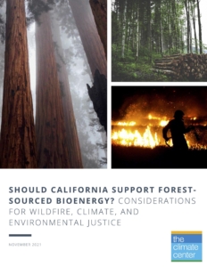 Should California Support Forest-Sourced Bioenergy? Considerations for Wildfire, Climate, and Environmental Justice
