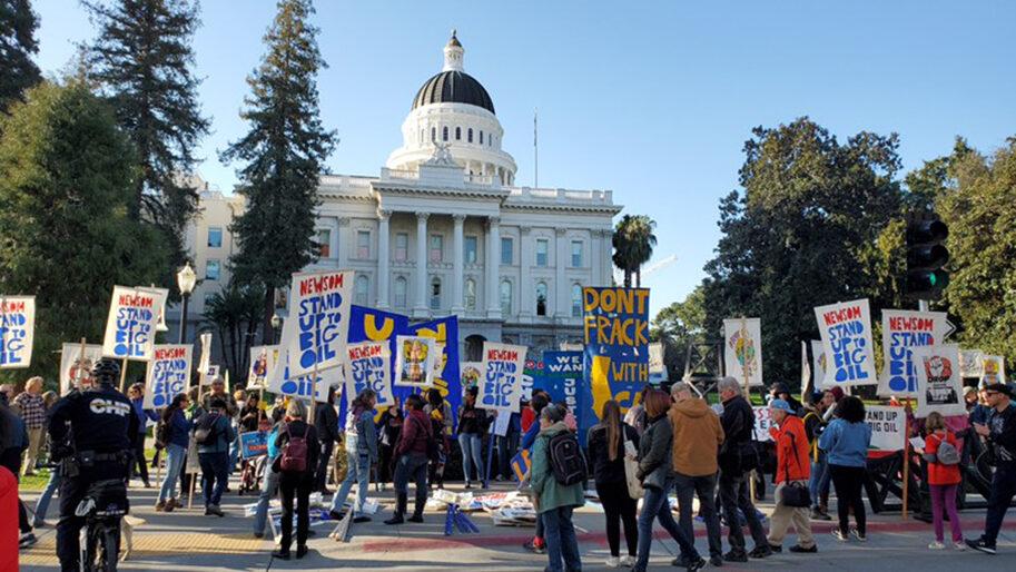 Climate Rally in Sacramento Last Chance Alliance