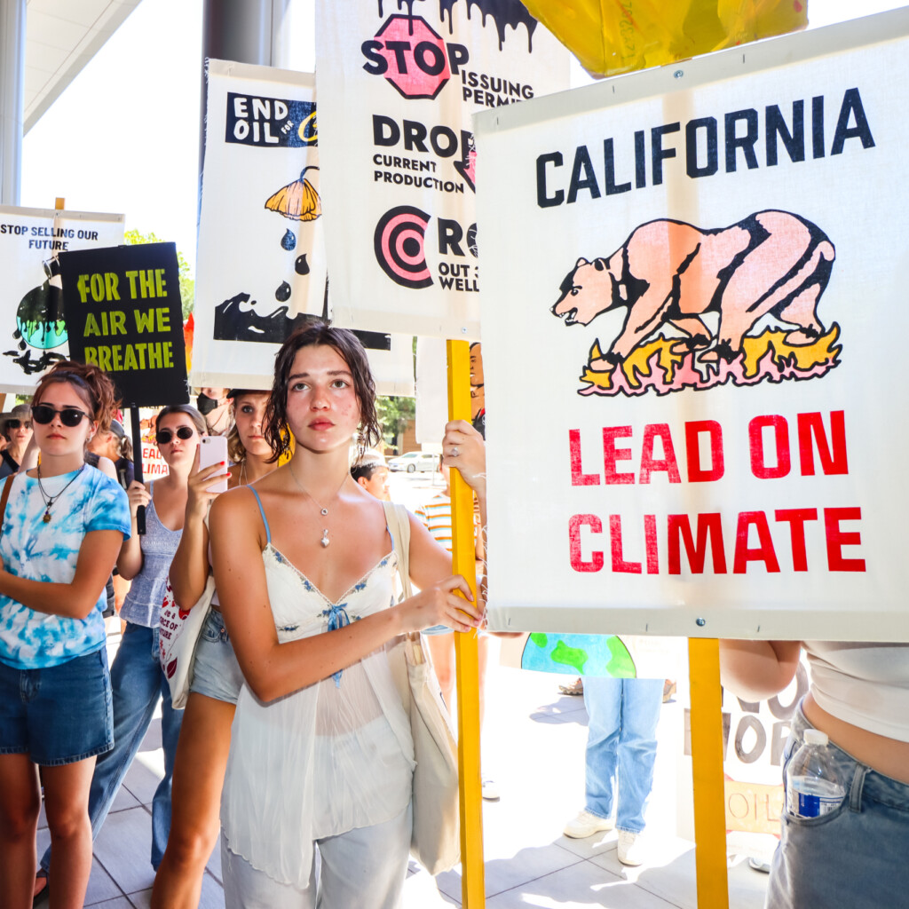 Climate Rally in Sacramento