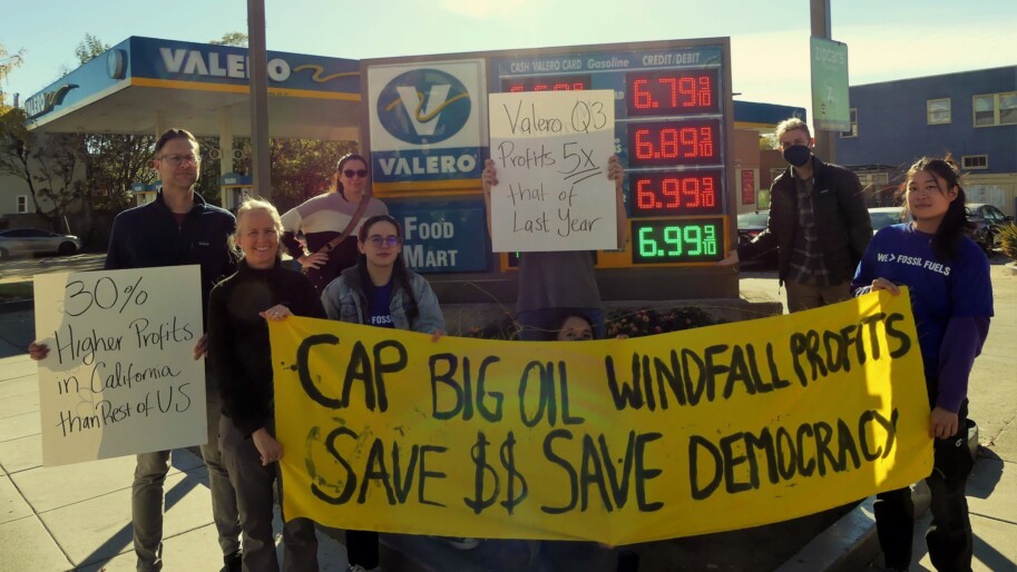 Cap Big Oil Windfall Profits - Save Money, Save Democracy