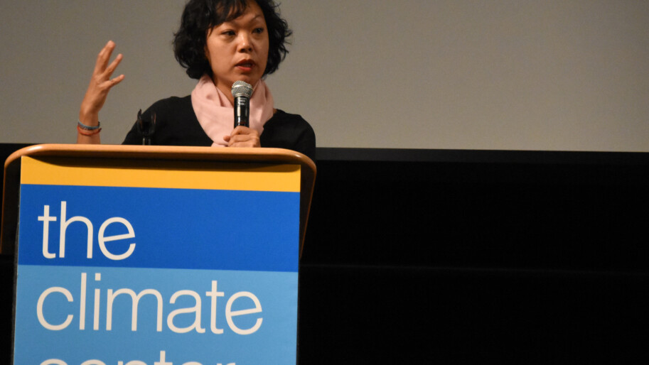 Dr. J Mijin Cha at the California Climate Policy Summit 2022