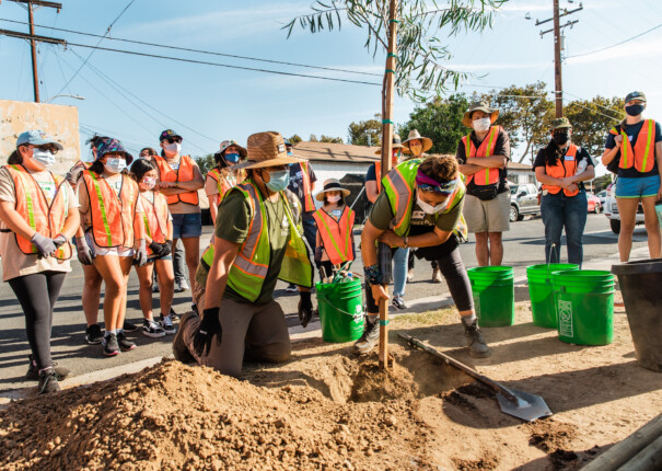 Commerce Tree Planting Kick-Off on October 1, 2021