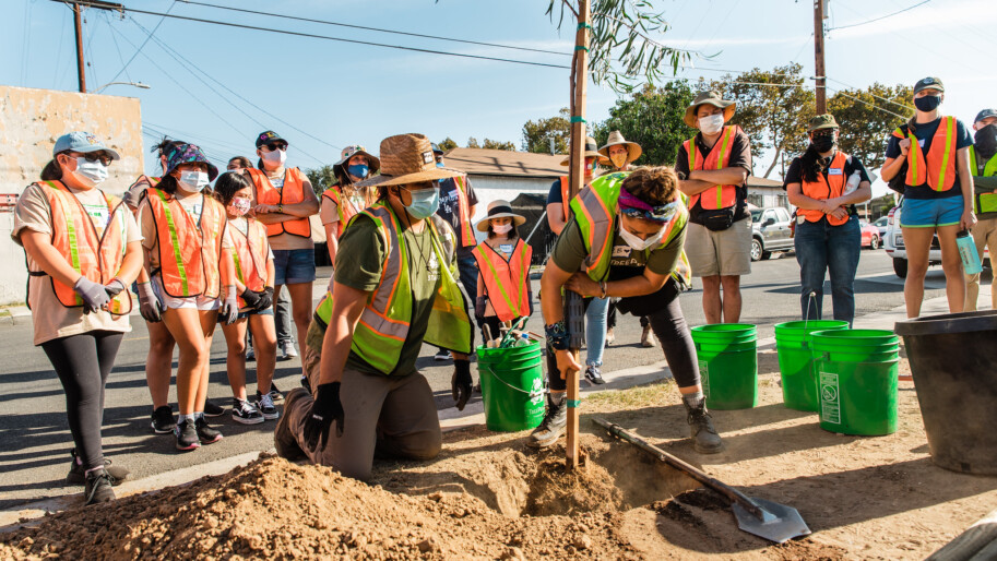 Commerce Tree Planting Kick-Off on October 1, 2021