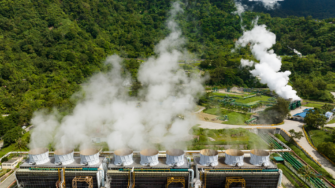 Geothermal energy plant. Photo by Canva.
