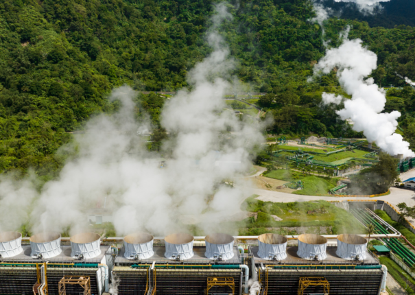 Geothermal energy plant. Photo by Canva.