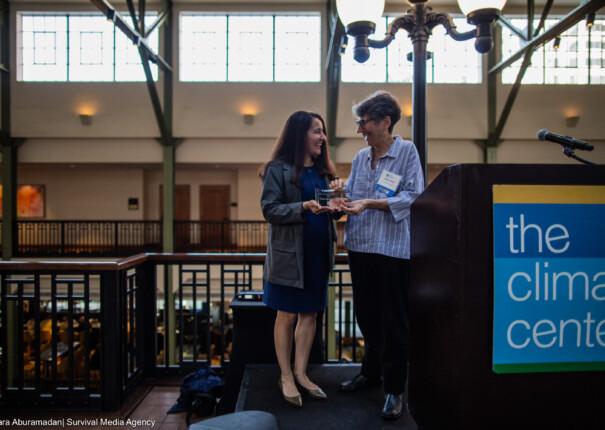 Ellie Cohen and Senator Monique Limón