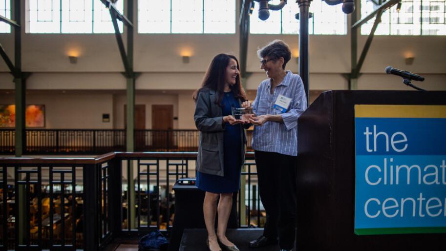 Ellie Cohen and Senator Monique Limón