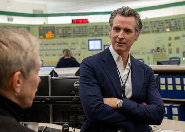 Governor Newsom tours the Diablo Canyon Nuclear Power Plant