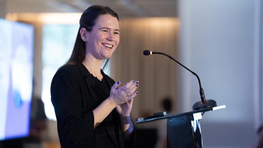 The Climate Center CEO Kat Lockwood. Photo by Lawrence Jackson Images.