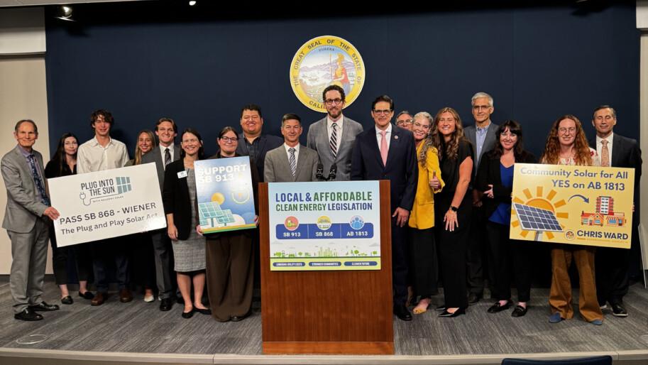 Local and Affordable Clean Energy Press Conference